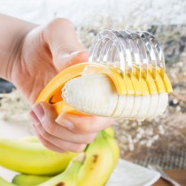 愛美百貨｜不鏽鋼神奇切香蕉神器 香蕉切片器 G023