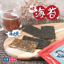 愛美百貨｜一品仙 海之脆烤海苔 椒鹽口味 辣味口味 海苔酥 零食 零嘴 R015